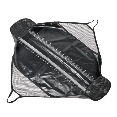 Fischwiegesack, Abhakmatten, Wiegebeutel, digitale Waage, Schutzmatten 2