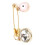 Broche turque à yeux bleus faite à la main, 5 pièces 7