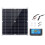 Portable 300W Monocrystalline Solar Panel Kit with 30A Controller & Dual USB 3