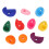 10pcs Climbing Holds MultiColored Large Rock 5