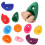 10pcs Climbing Holds MultiColored Large Rock 8