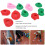 10pcs Climbing Holds MultiColored Large Rock 12