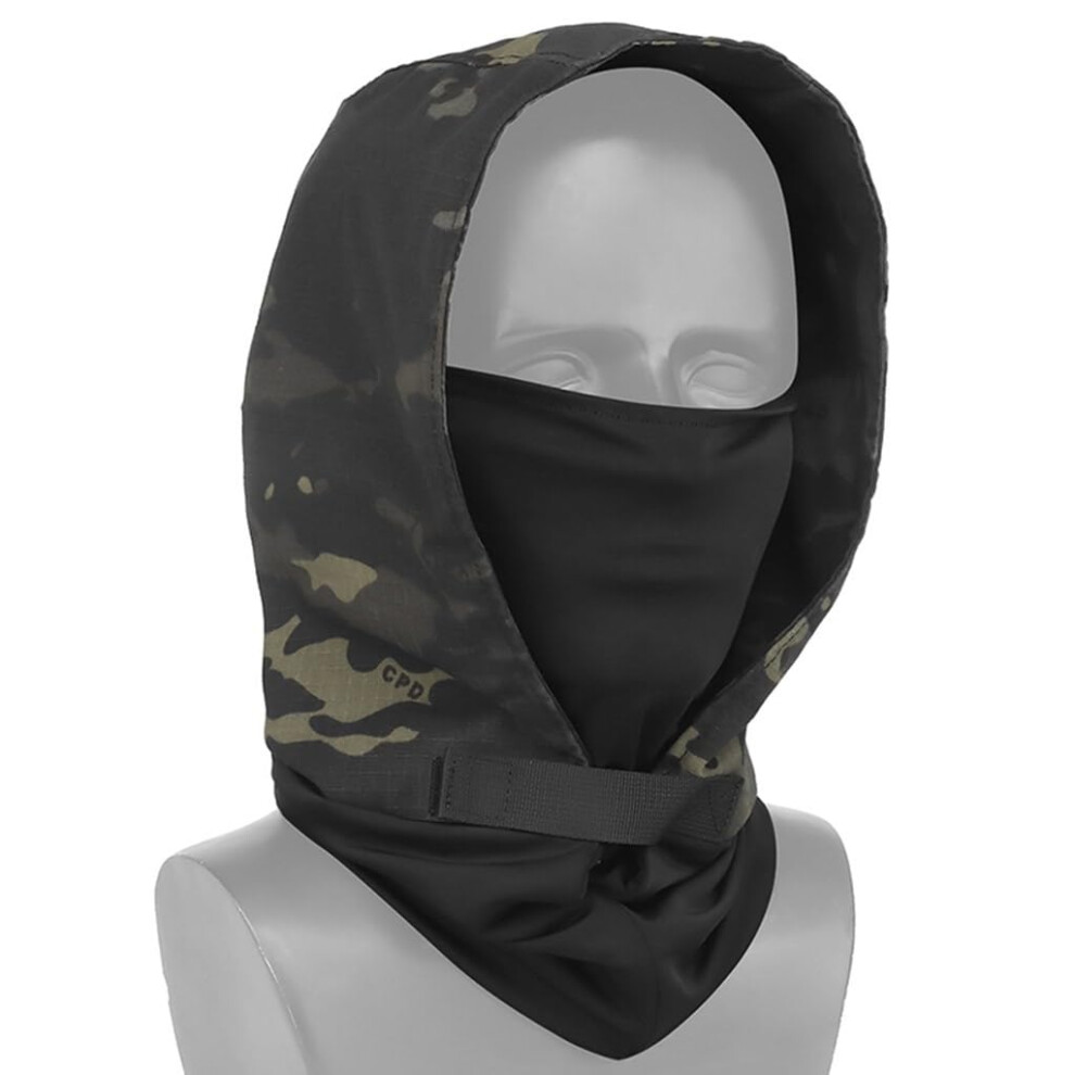 Tactical Half Face Mask Camo Balaclava Ma135bcp 6493810504297