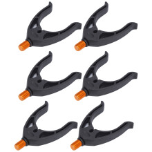 Testa di staffa a forma di U per palo marino, nero, 3,6 cm, 113 g