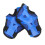 Kit di accessori per skateboard per bambini, 6 pezzi - blu, PVC 7