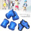 Kit di accessori per skateboard per bambini, 6 pezzi - blu, PVC 8
