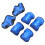 Kit di accessori per skateboard per bambini, 6 pezzi - blu, PVC 16