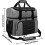 Bowling Ball Bag 2-Ball Grey Tote 4