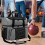Bowling Ball Bag 2-Ball Grey Tote 2