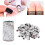 100pcs White Nail Sanding Bands, 1.3x0.8cm Nail Art Tool 13