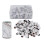 100pcs White Nail Sanding Bands, 1.3x0.8cm Nail Art Tool 6