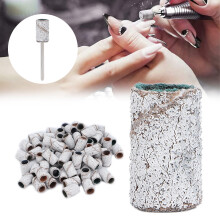 Bandes de ponçage pour nail art 120# 100 pièces Blanches 1,3  0,8 cm