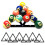 6PCS Film Paper 9/10 Balls Billiard Pendulum 9