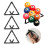 6PCS Film Paper 9/10 Balls Billiard Pendulum 11