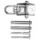 Support pivotant à 360, 1000 lb, acier inoxydable 13