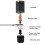 Keramik-Hotend-Set 24V V6 0,1/0,2/2,4 Messing 4