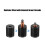 Keramik-Hotend-Set 24V V6 0,1/0,2/2,4 Messing 7