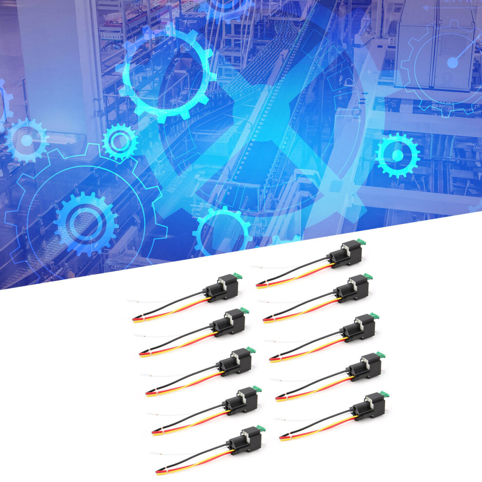 10 Pcs 12Vdc Waterproof 4Pin Spst Fuse Relay, 30A, Self-Container 4081333263382