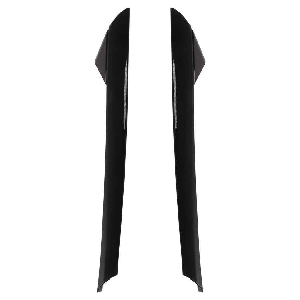 Front Windshield Pillar Outer Trim Bb5z7803136ab Black 9121376235115