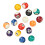 16PCS Eco‑friendly 38MM Resin Children 9