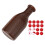 Billiard Pool Shaker Bottle with 16 Numbered Tally 2
