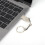 Clé USB en forme de patte 32 Go porte-clés métallique 12