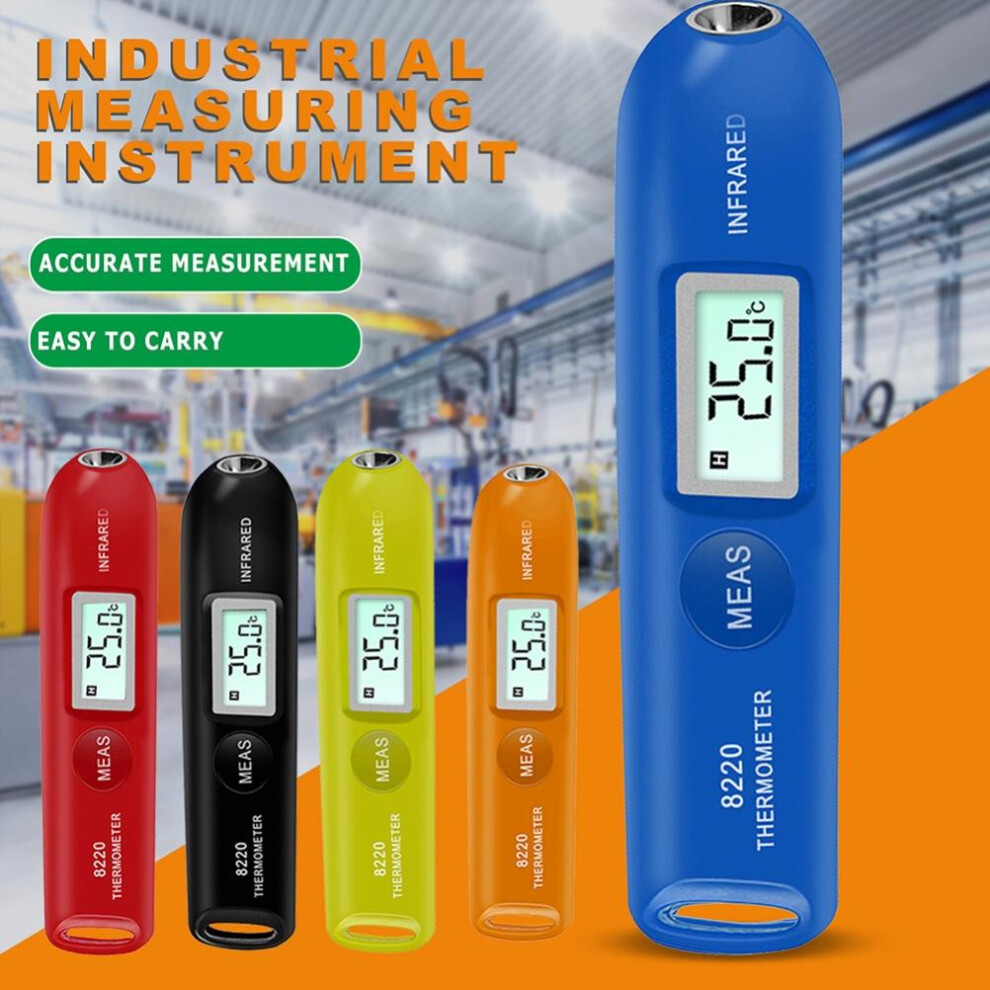Infrared Thermometer Pen with LCD -50C to 220C Portable and Accurate