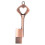 Clé USB métallique en forme de cœur USB 2.0 2 Go 7