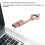 Clé USB métallique en forme de cœur USB 2.0 2 Go 8