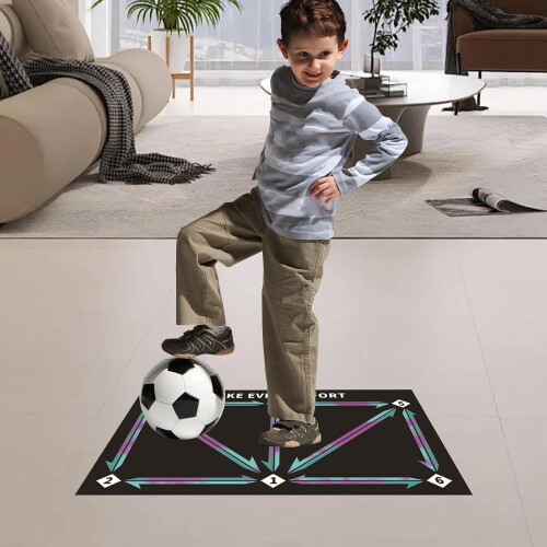 Fussballfootstep Training Mat Non-Slip Soccer Footwork Surface 1