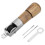 Leather Stitching Craft Tools Kit with 2 Needles, Black Thread, 134mm 3