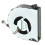Ventola per PC in alluminio da 2,0 W, DC 5 V, per 8560p/8570p 16