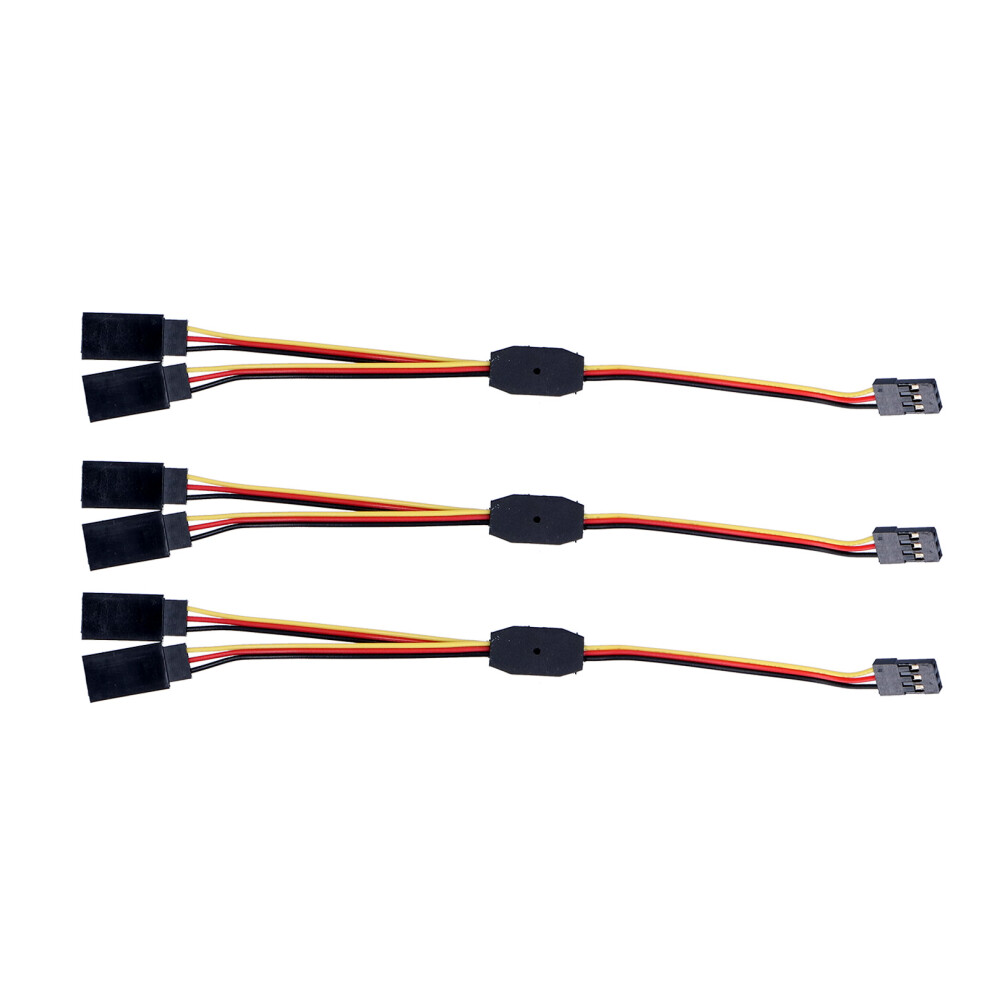 10 Pcs Durable Pvc Servo Splitter Cable 150Mm For Steering & Engine 4091333266665