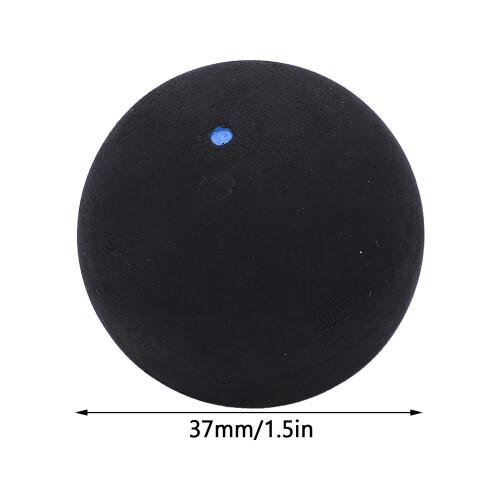 37mm Single Dot Squash Balls Rubber Squash Racket Balls for Beginner Competition 2
