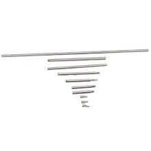 Kit de réparation Piccolo Pièces d'arbre Acier à outils argenté
