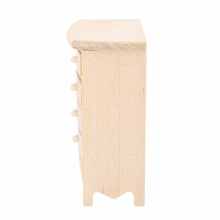 1:12 Maßstab Puppenhaus-Schrank Birke 8,5 8,4 4 cm