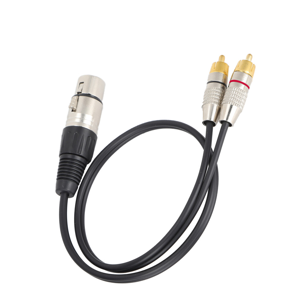2M Xlr To Rca Audio Cable: High-Density Shielded For Best Sound 3071333268075