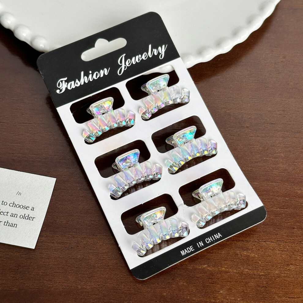 (Set 19) Mini Artistic Hair Claw Clips For Women In A Variety Of Colors For Styling Hair Elegant-image-OPC-PJBYXJT-NEW