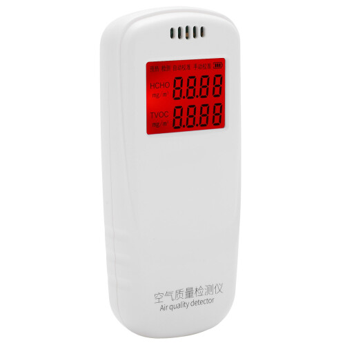 Détecteur de formaldéhyde blanc 1500mAh 53x118x21mm