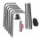 Steel Collapsible Football Rebound Target Net 1