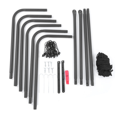 Steel Collapsible Football Rebound Target Net