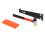 Wood Floor Installation Tools Kit, Spacers, Tapping Block, Rubber Hammer, Orange/Black/Red 4
