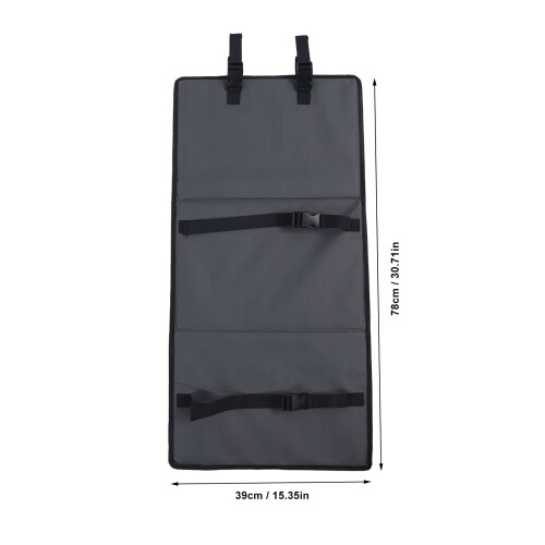 Cache-échelle pour lit superposé 32oz, 78x39cm, gris 1