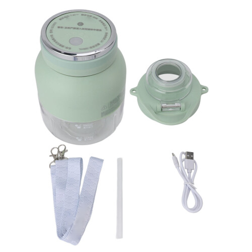 Mini gobelet de mixeur portable 1500mAh Vert clair 2