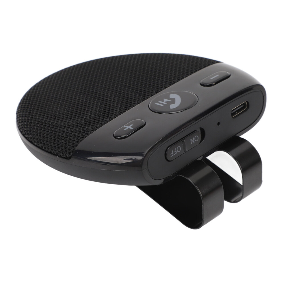 Car Bluetooth Speaker Hand-Free Visor Clip 600Mah, Bluetooth 5.0 8791333279974