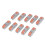 10 pièces connecteurs de fils orange 2 entrées 2 sorties 24 A 3