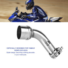Motorcycle Exhaust Middle Pipe Link for R25 R3 Steel Connect Adapter