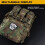 Nylon Banger Back Panel For Ferro FCPC V5 Plate Carrier MOLLE 4