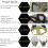 Tactical Multifunctional, Quick Foldable and Adjustable Half Mask that Can Be Used with Tactical Helmets (Color : BK) 4