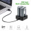 Chargeur de sonnette vidéo noir DC5V 800mA x2 135g 10